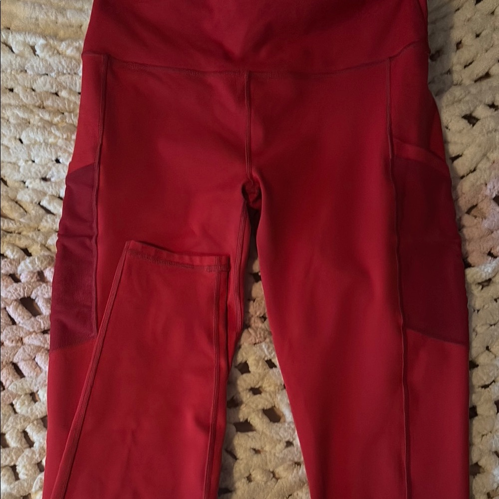 Fabletics Bold Red Leggings